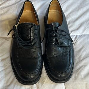 Classic Black Leather Men's Shoes 91/2 D